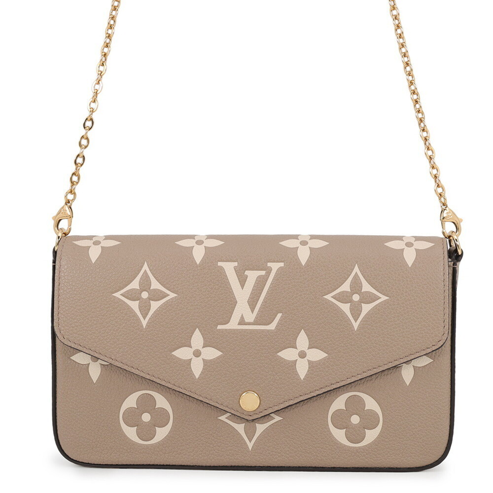 Louis Vuitton Chain Wallet, Monogram Empreinte, Pochette Felicie M82610, LOUI...